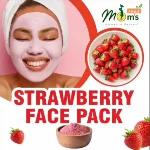 Strawberry face pack